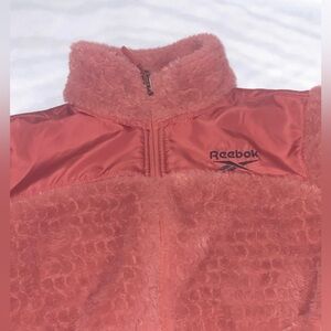 Kids Reebok jacket burnt Orange